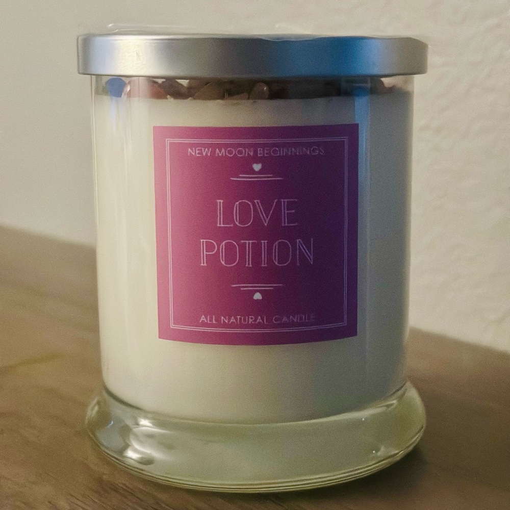 New Moon Beginnings Love Potion Candle New!